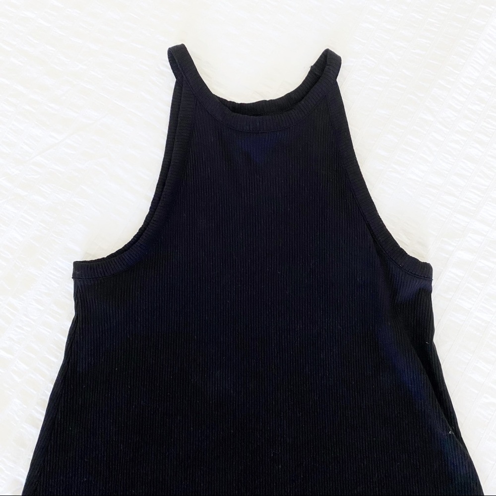 High Neck Swing Dress